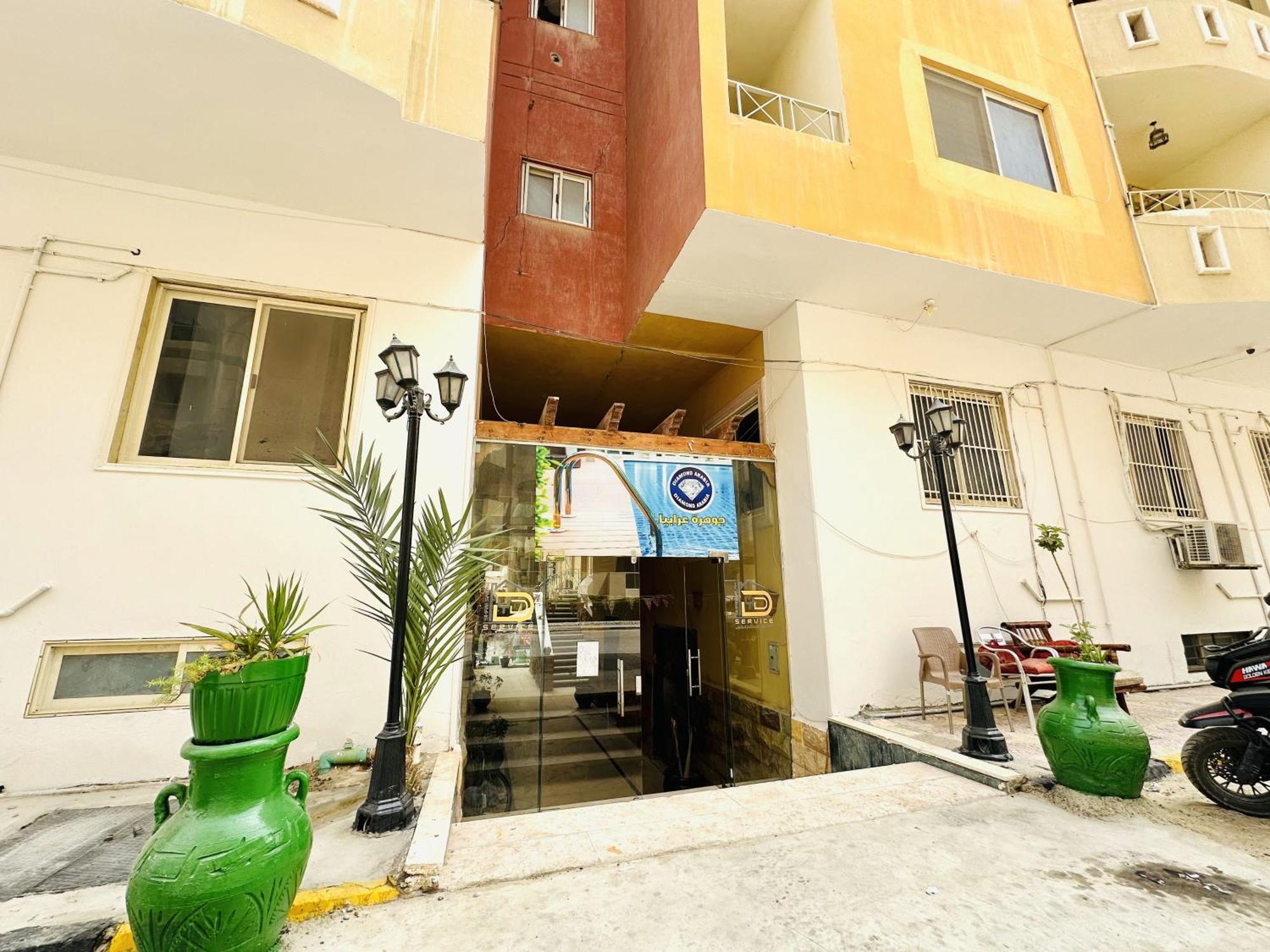 Apartament Diamond Arabia Orange Hurghada Zewnętrze zdjęcie